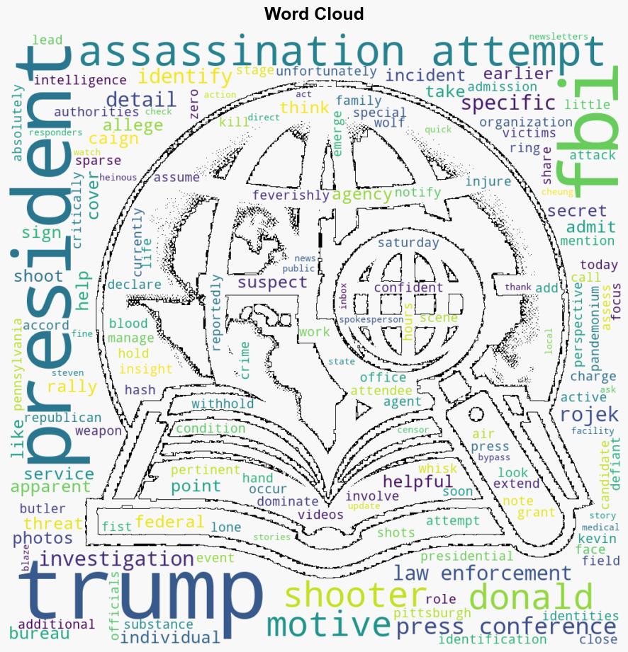 FBIs news conference on apparent Trump assassination struggles to provide details admits not having specific threat information - TheBlaze - Image 1