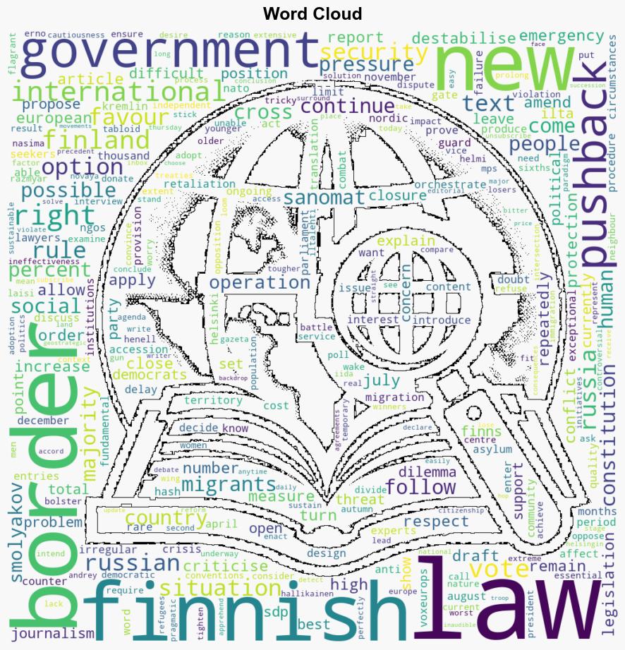 FinlandRussia migrants between hammer and anvil - Voxeurop.eu - Image 1