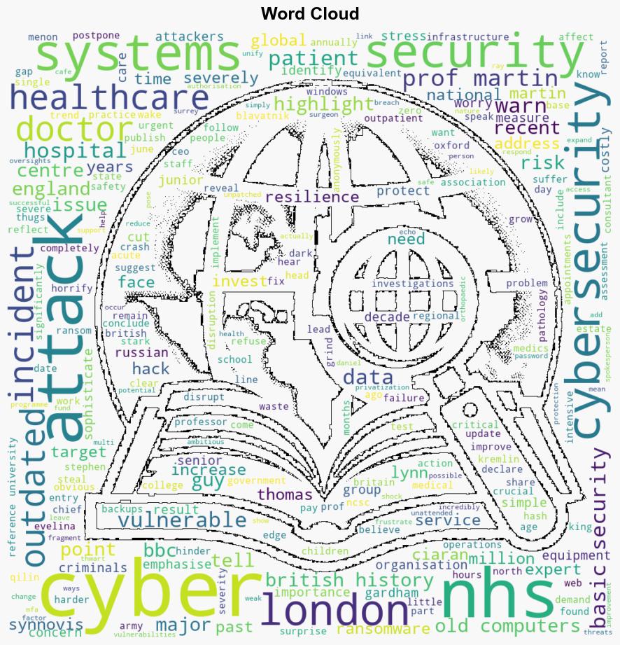 Fix NHS gaps or face more attacks ex cyber chief - BBC News - Image 1