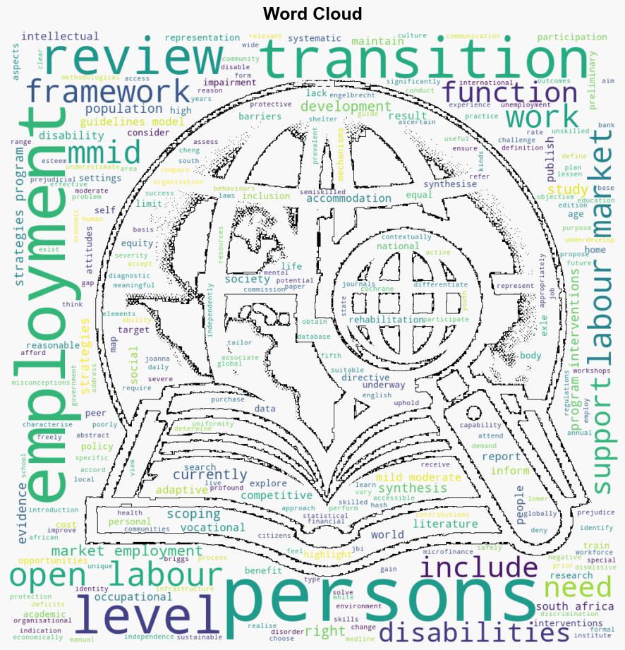 Frameworks describing the transition to open labour employment for persons with mild and moderate intellectual disability a scoping review protocol - The BMJ - Image 1