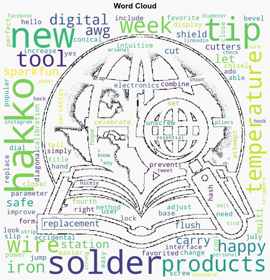 Hakko is Back at SparkFun - Sparkfun.com - Image 1