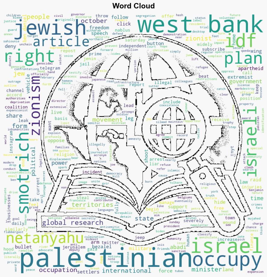 Israeli Plan to Prevent a Palestinian State - Globalresearch.ca - Image 1