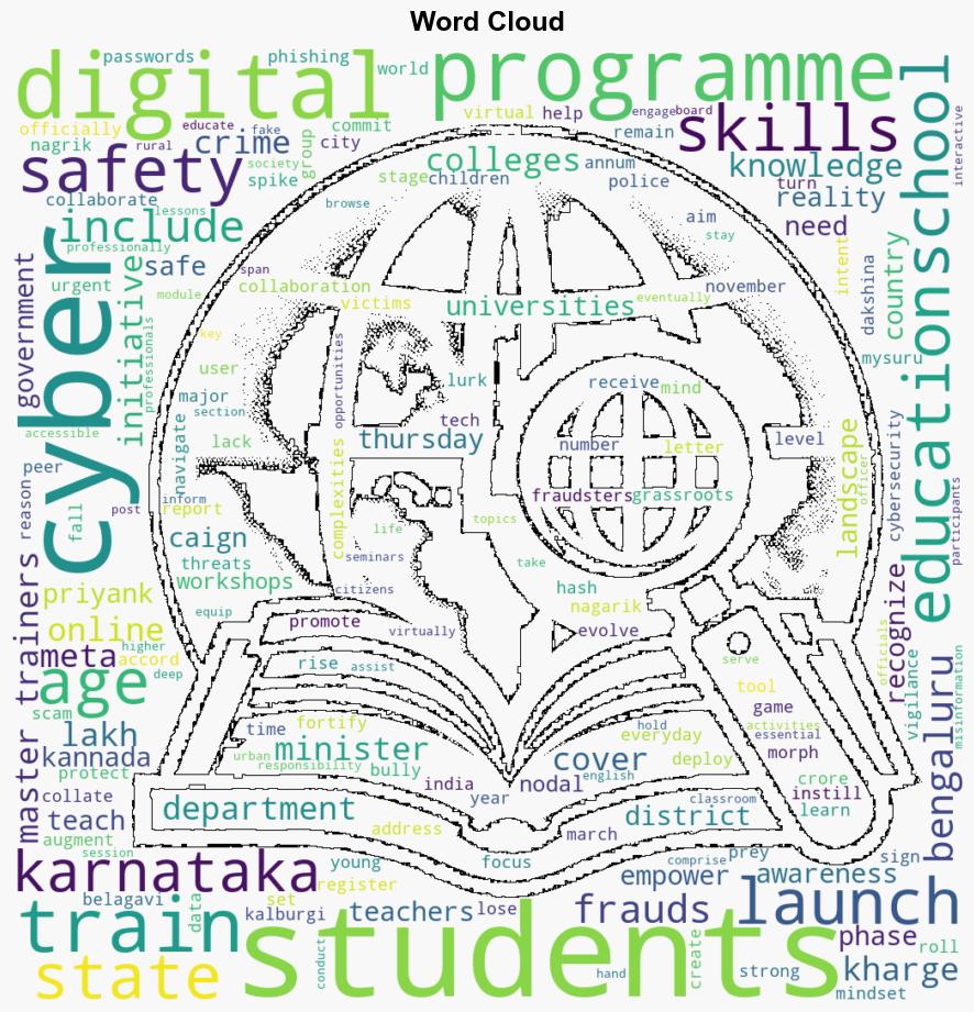 Karnataka launches Digital Nagarik programme for Cyber Safety of kids students - The Times of India - Image 1