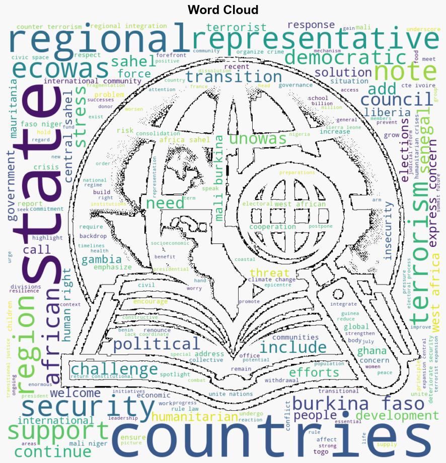 Lack of Coordinated Regional Responses in West Africa Increases Risk of Further Terrorist Expansion in Central Sahel Region Delegate Tells Security Council - Globalsecurity.org - Image 1