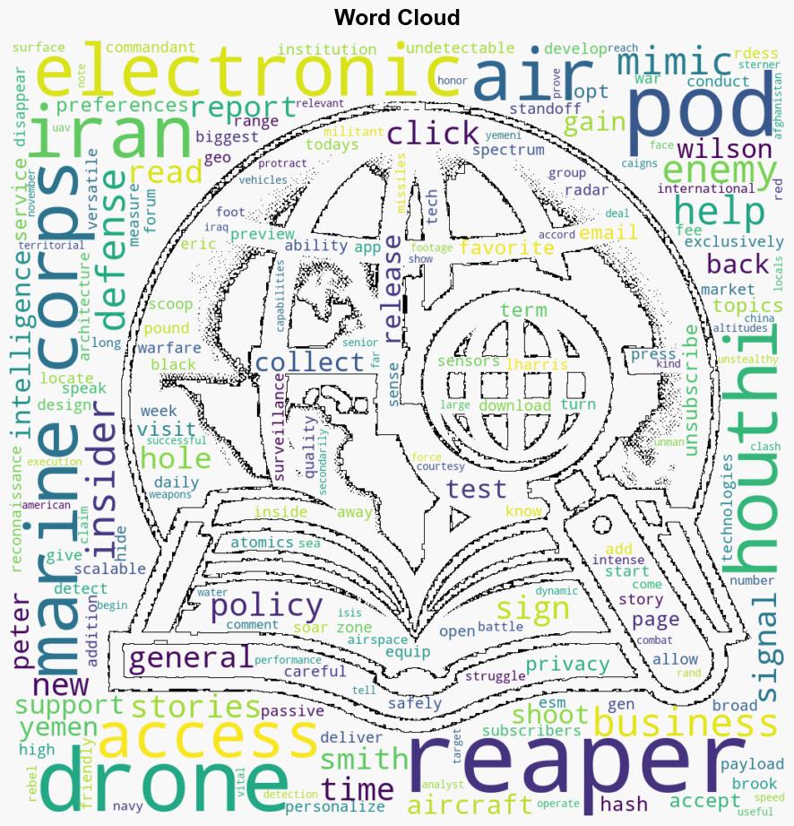 MQ9 Reaper drone equipped with new EW pod that makes it a black hole that can disappear off of enemy radar top Marine general says - Business Insider - Image 1