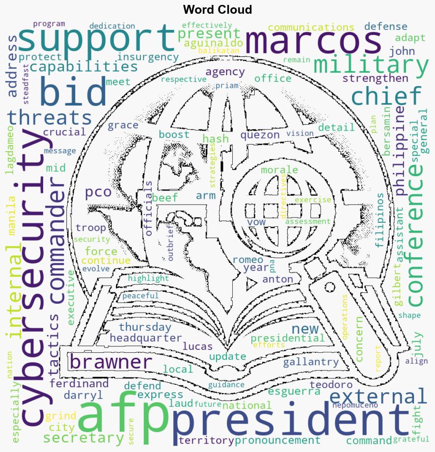 Marcos supports AFP bid to beef up cybersecurity capabilities - Globalsecurity.org - Image 1