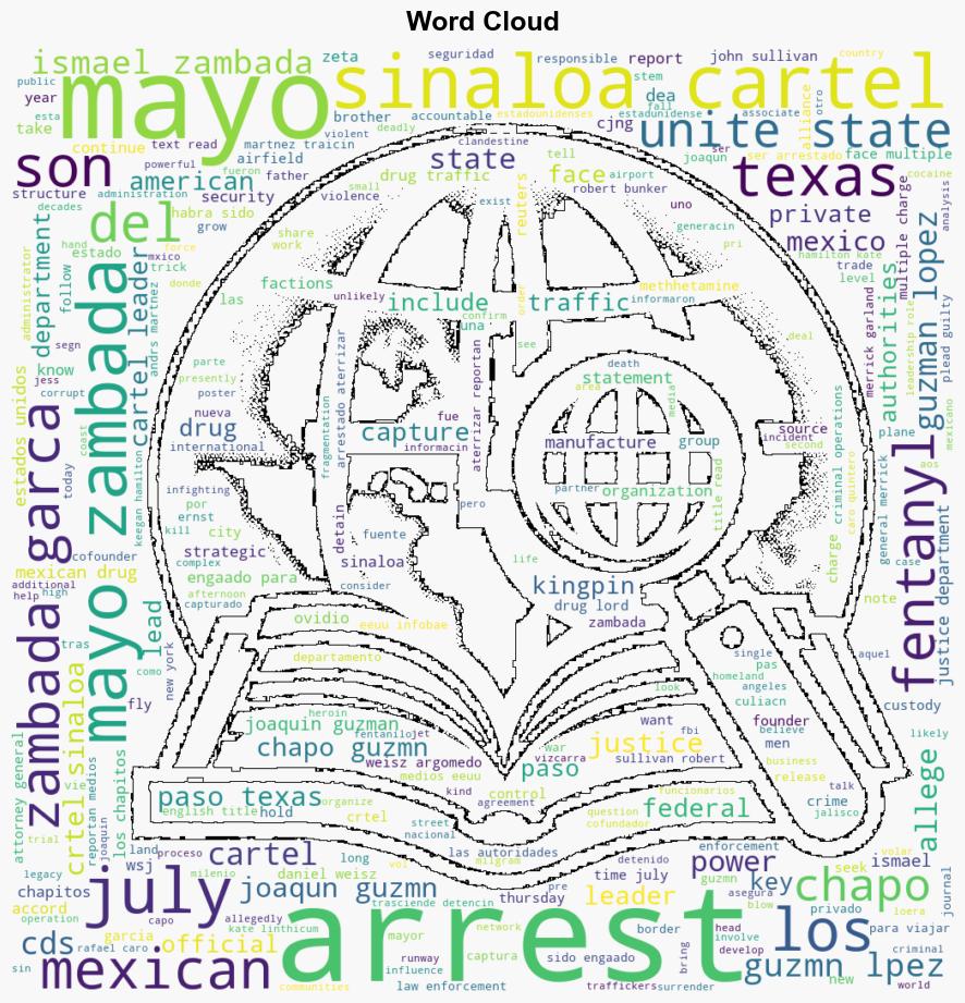 Mexico Cartel Strategic Note No 36 Ismael Zambada Garca and Joaqun Guzmn Lpez Arrested in Texas - Smallwarsjournal.com - Image 1