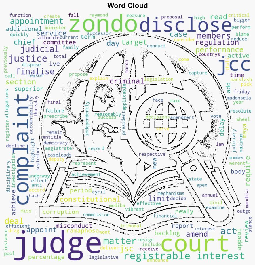 News24 Chief Justice Zondo cites Judicial limits for delays in complaints handling - News24 - Image 1