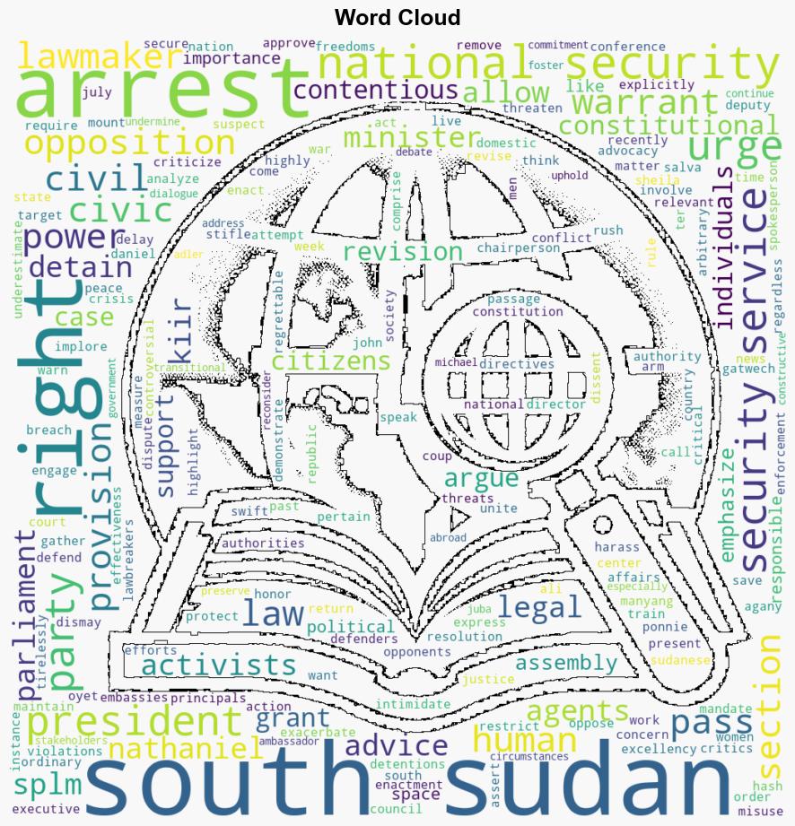 Opposition mounts against security bill in South Sudan - Globalsecurity.org - Image 1