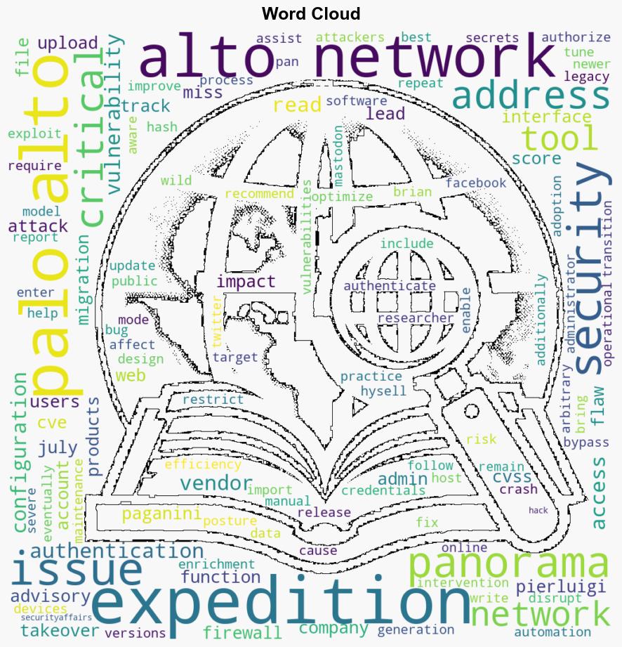 Palo Alto Networks fixed a critical bug in the Expedition tool - Securityaffairs.com - Image 1