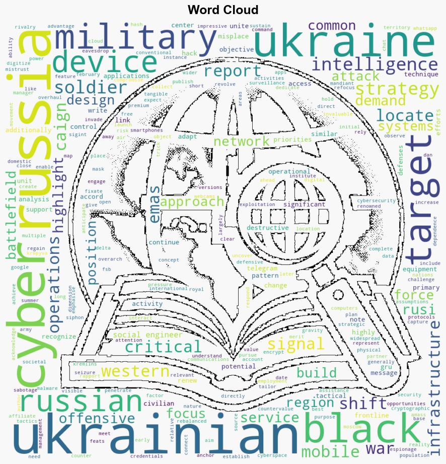 Russia Shifts Cyber Focus to Battlefield Intelligence in Ukraine - Infosecurity Magazine - Image 1