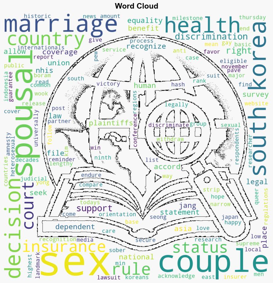 South Korea Supreme Court Upholds Landmark Ruling on Gay Couples Spouse Status - Time - Image 1