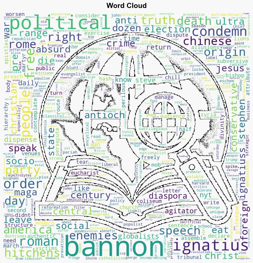 Steve Bannon and Ignatius of Antioch - Americanthinker.com - Image 1