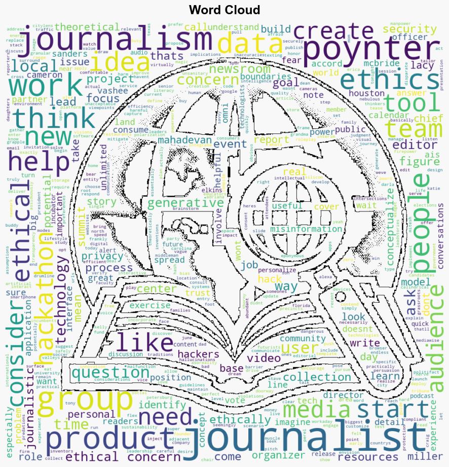 The assignment Build AI tools for journalists and make ethics job one - Poynter - Image 1