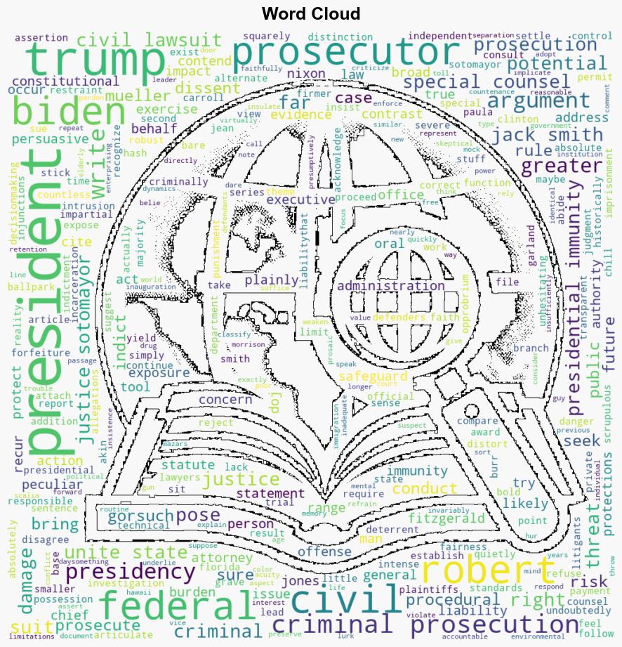 Trump v United States Recognizes That Prosecuting The President Poses More Risks Than Suing The President - Reason - Image 1