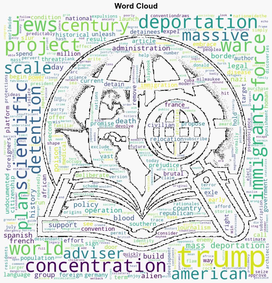 Trumps Massive Deportation Plan Echoes Concentration Camp History - Scientific American - Image 1