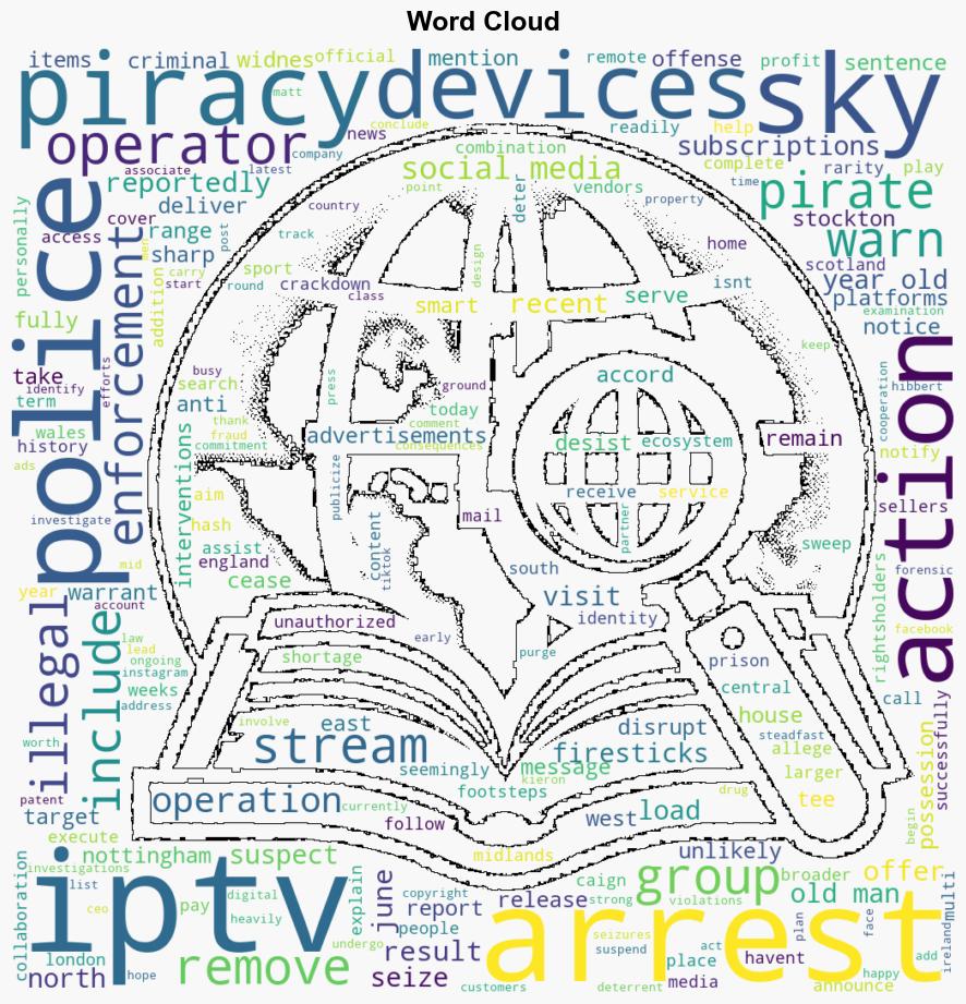 UK Crackdown on Pirate IPTV Streaming Leads to Three Arrests 40 Warnings - Torrentfreak.com - Image 1