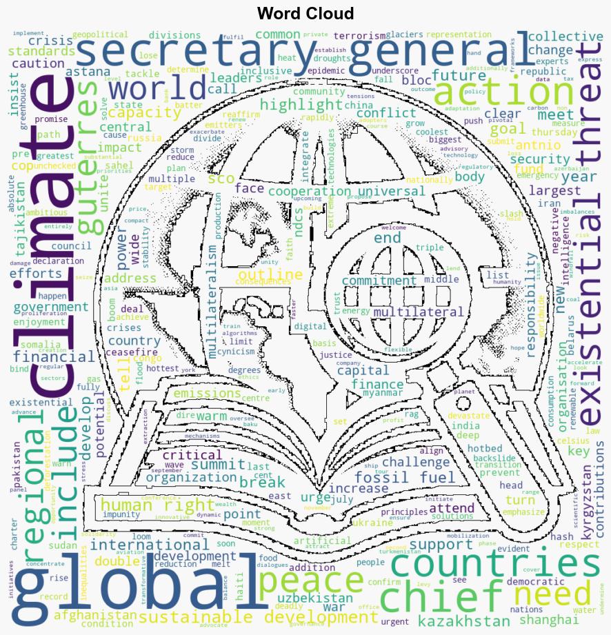 UN chief to leaders of regional bloc end wars deal with existential crises - Globalsecurity.org - Image 1