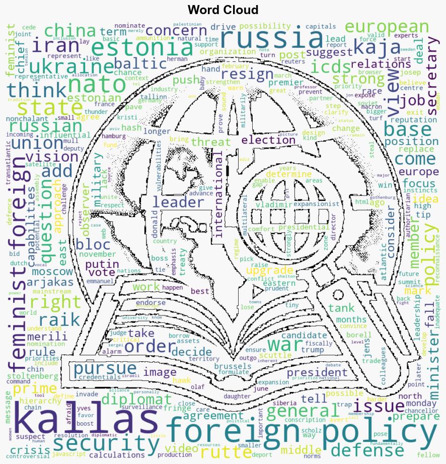 What is Estonian PM Kaja Kallass EU foreign policy vision - DW (English) - Image 1