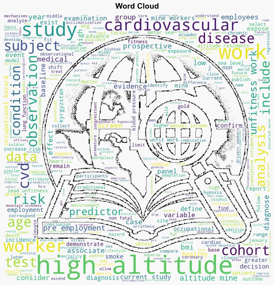 Work at high altitude and nonfatal cardiovascular disease associated with unfitness to work Prospective cohort observation - Plos.org - Image 1