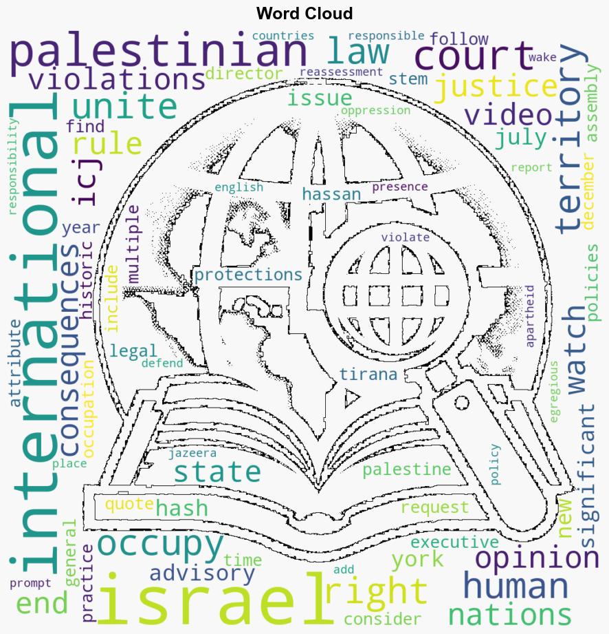 World Court Finds Israel Responsible for Apartheid says its Presence in Palestinian Territories is Illegal - Juancole.com - Image 1