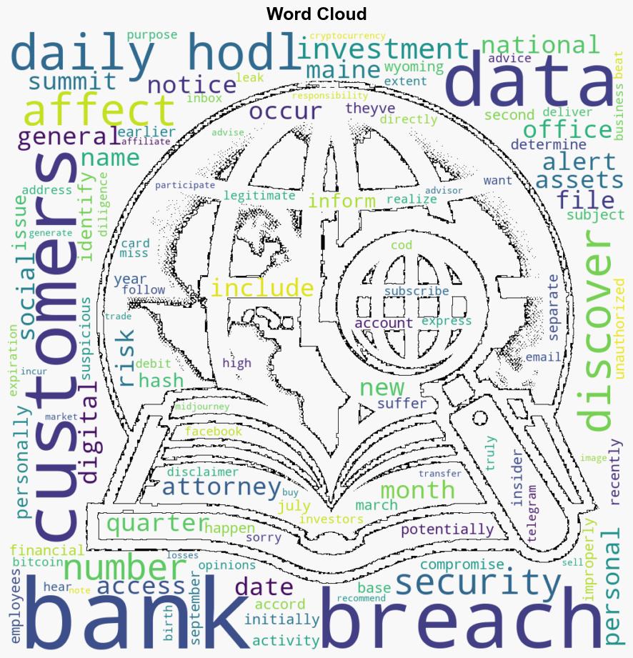 10953 Customers at Two US Banks Receive Data Breach Alerts As Lenders Warn Extremely Sensitive Information at Risk - The Daily Hodl - Image 1