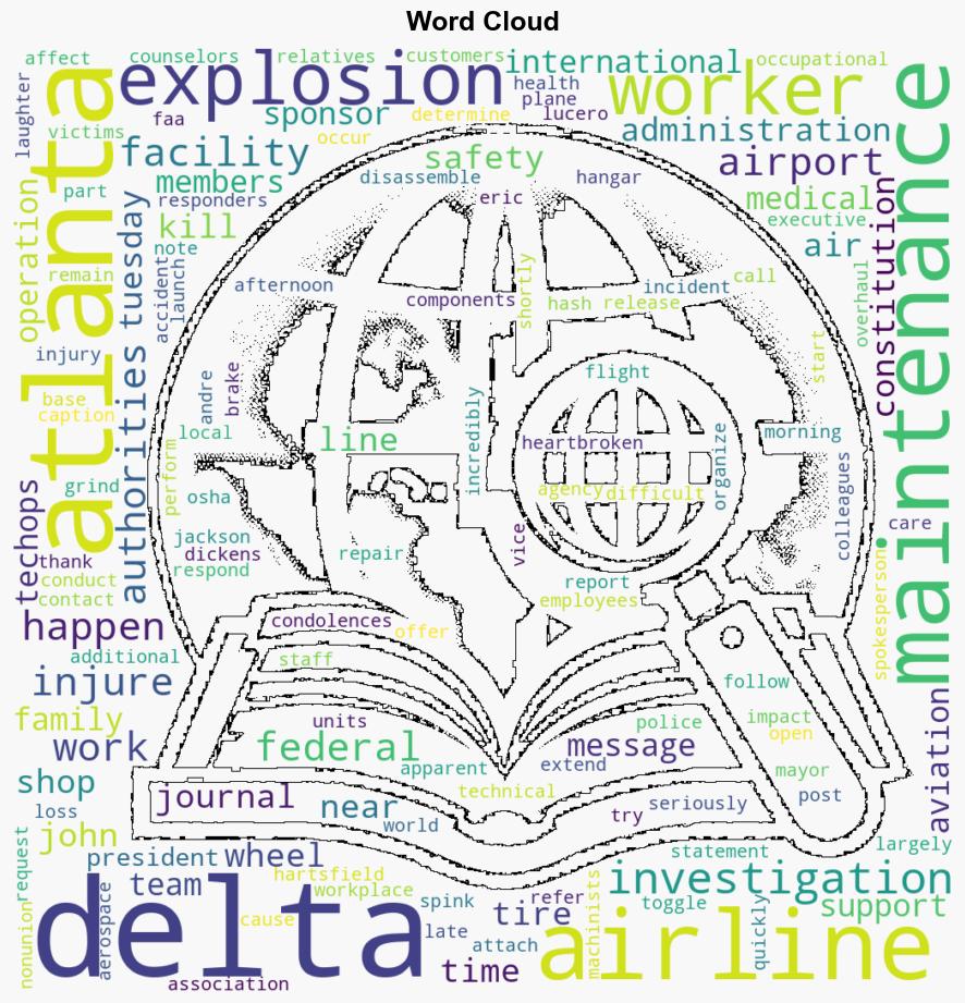 2 workers killed 1 injured in tire explosion at a Delta Air Lines facility in Atlanta - NPR - Image 1