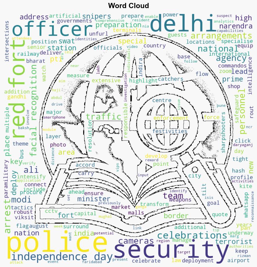 3000 police officers SWAT teams to secure Delhi for IDay celebrations - Business Standard - Image 1