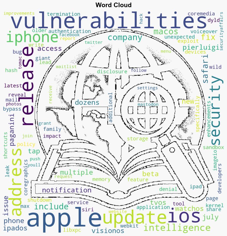 Apple fixed dozens of vulnerabilities in iOS and macOS - Securityaffairs.com - Image 1