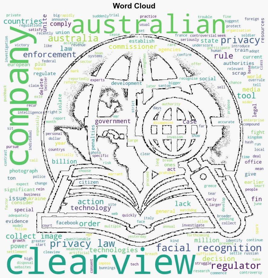 Australias privacy regulator just dropped its case against troubling facial recognition company Clearview AI Now what - The Conversation Africa - Image 1