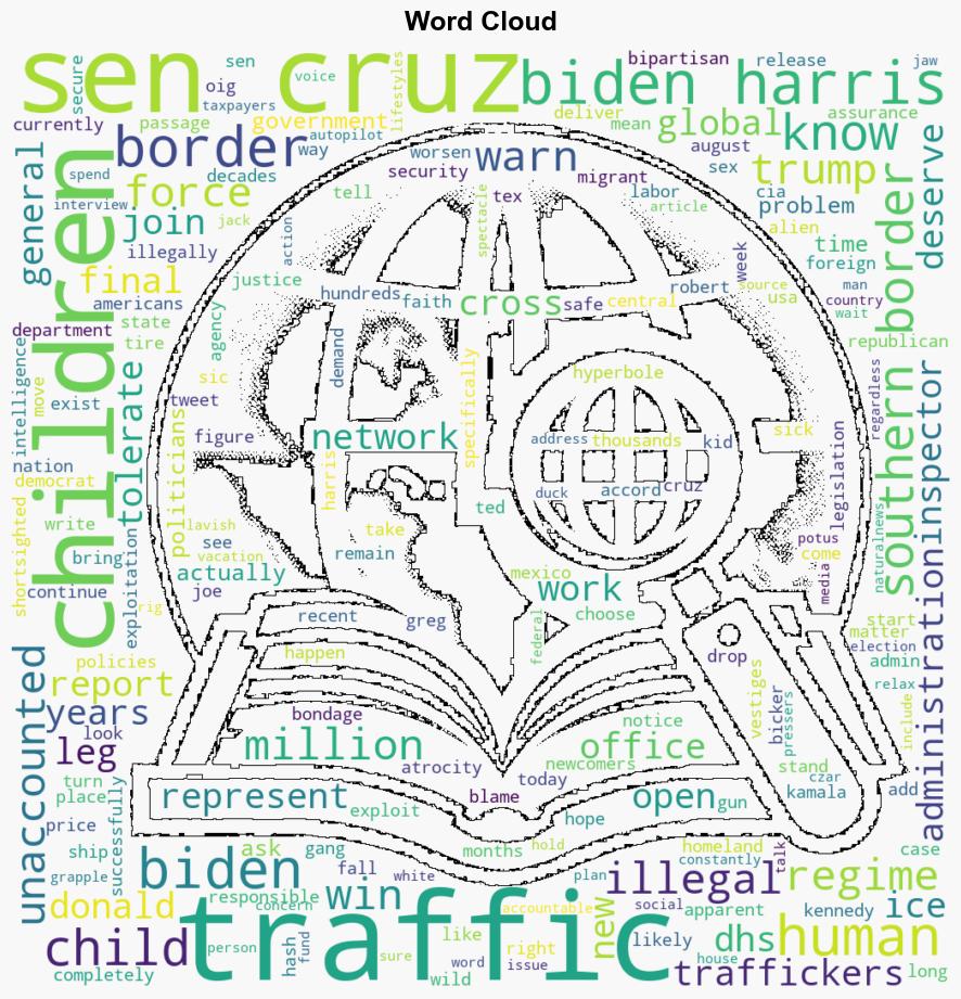 BidenHarris regime represents final leg of a global human trafficking network warns Sen Cruz - Naturalnews.com - Image 1