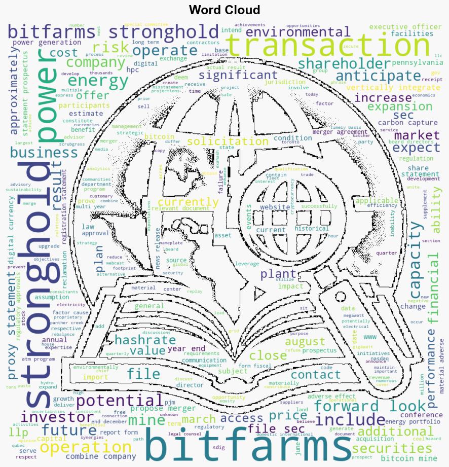 Bitfarms to Acquire Stronghold Digital Mining - GlobeNewswire - Image 1