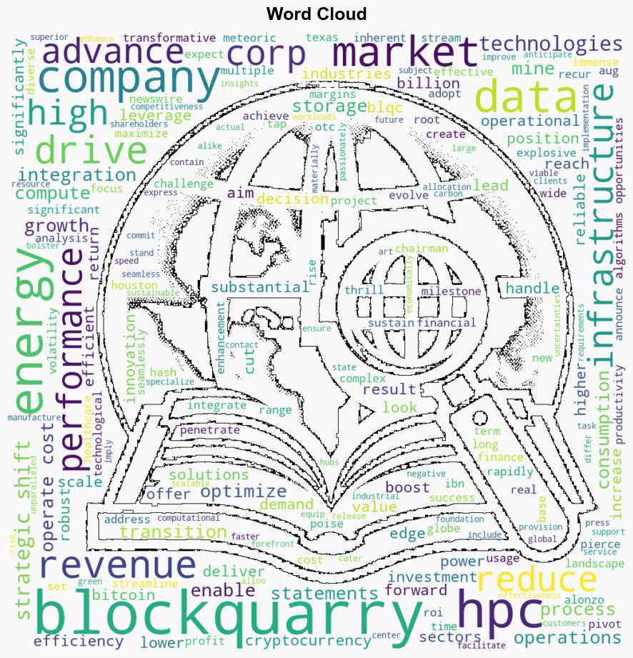 BlockQuarry Corp Unveils Strategic Shift Towards AI and HPC Integration for Enhanced Growth and Efficiency - GlobeNewswire - Image 1