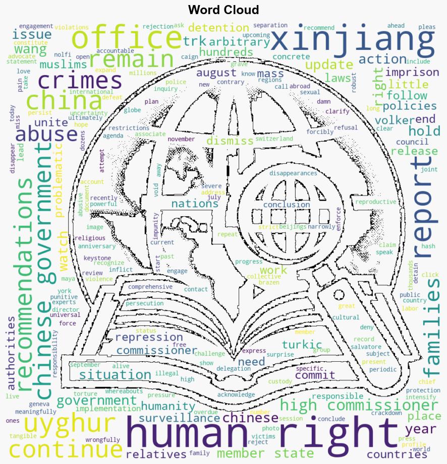 China UN Needs to Address Crimes Against Humanity - Human Rights Watch - Image 1