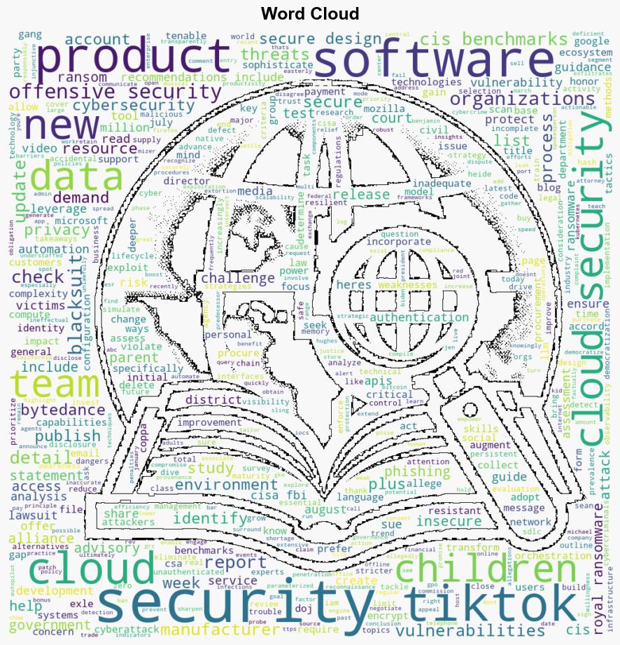 Cybersecurity Snapshot New Report Ranks Top Cloud Threats while CISA Guide Helps Assess Whether SW Products Are Built Securely - Tenable.com - Image 1