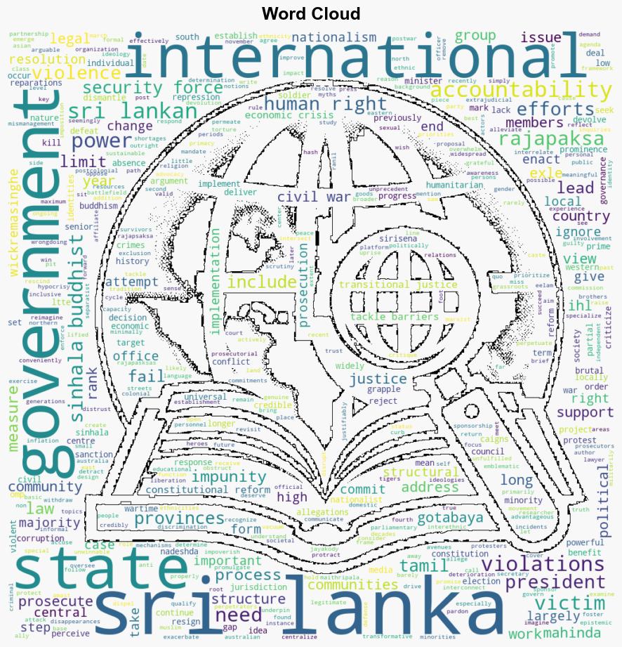 Fifteen Years After Sri Lankas Civil War Ended a Different Approach to Transitional Justice is Needed - Opiniojuris.org - Image 1