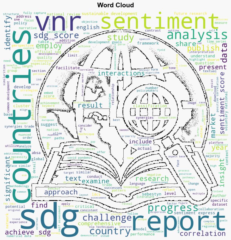 Finding common development paths in voluntary national reviews reporting on sustainable development goals using aspectbased sentiment analysis - Plos.org - Image 1