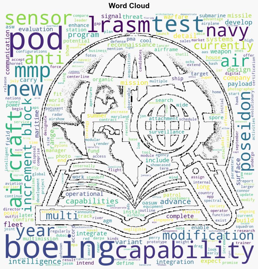 First Look at the P8A Poseidons New MultiMission Pod - Theaviationist.com - Image 1