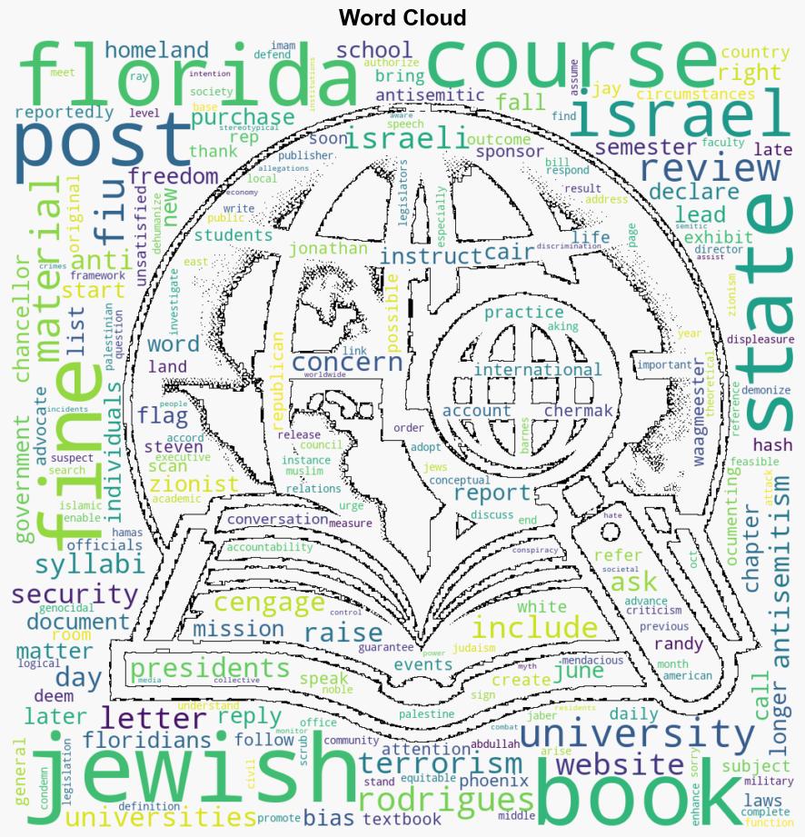 Florida Universities ordered to Scrutinize Course Materials for Criticisms of Israel Antisemitism - Juancole.com - Image 1