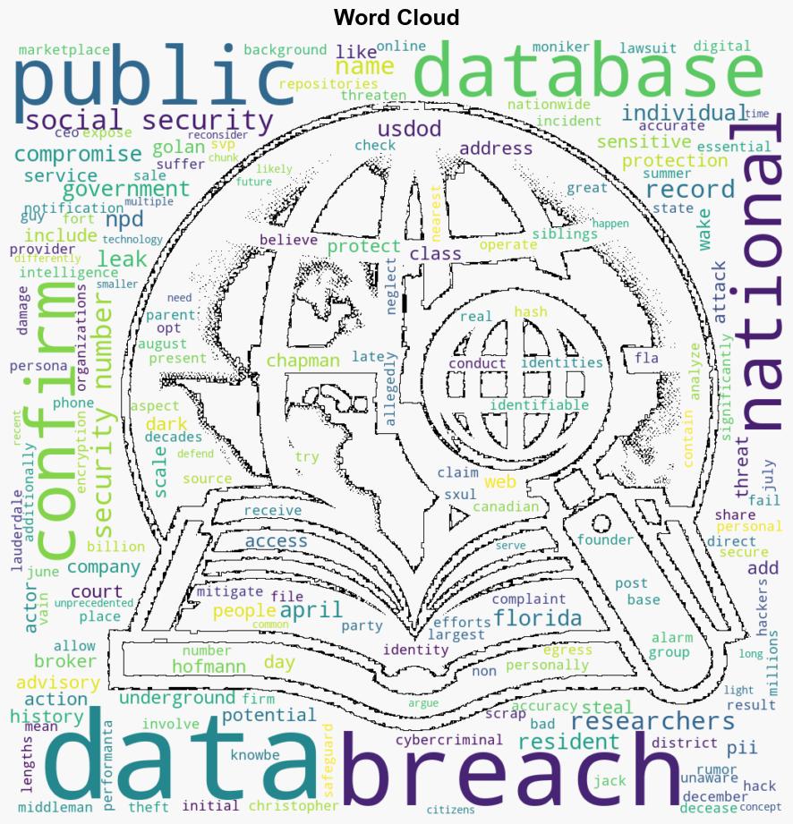 FloridaBased National Public Data Confirms Data Breach - Infosecurity Magazine - Image 1