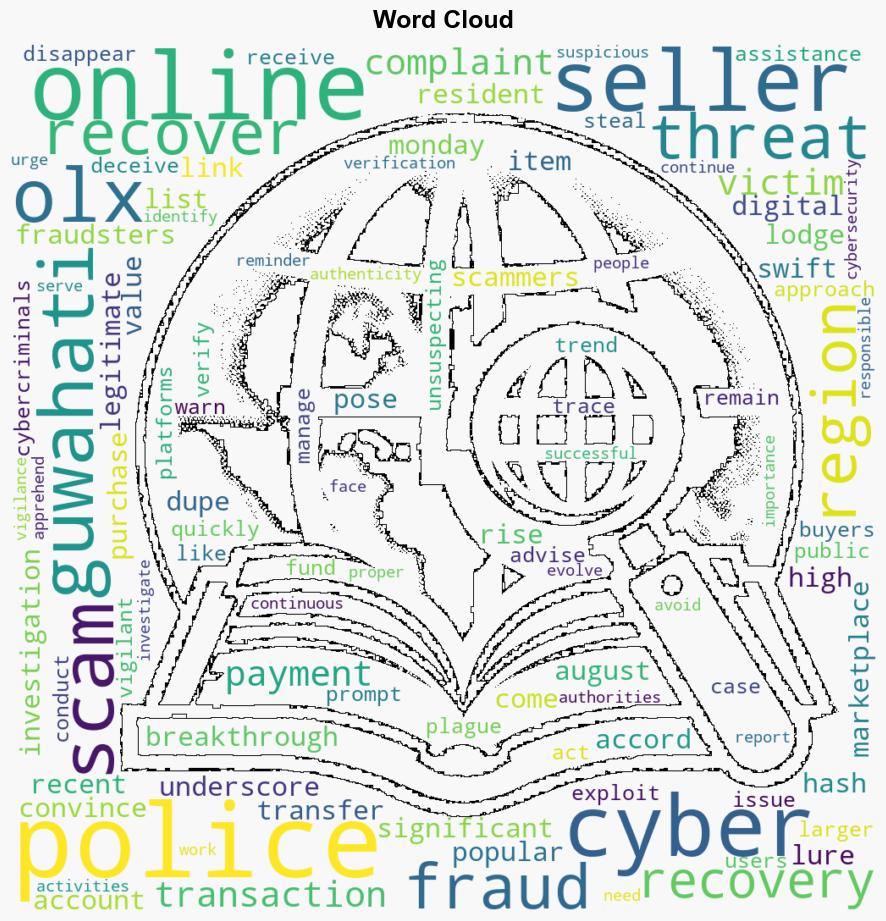 Guwahati Cyber Police Recover 87000 in OLX Scam Case - Thehillstimes.in - Image 1