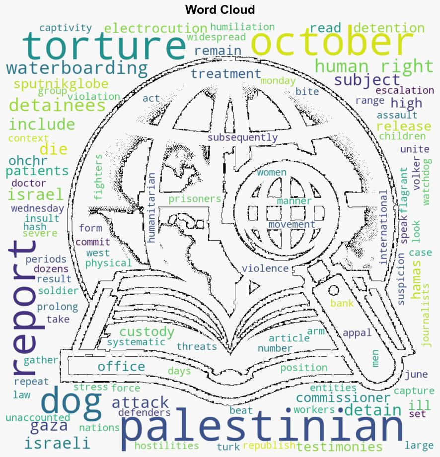 Israel used dogs waterboarding to torture Palestinian prisoners UN - Naturalnews.com - Image 1