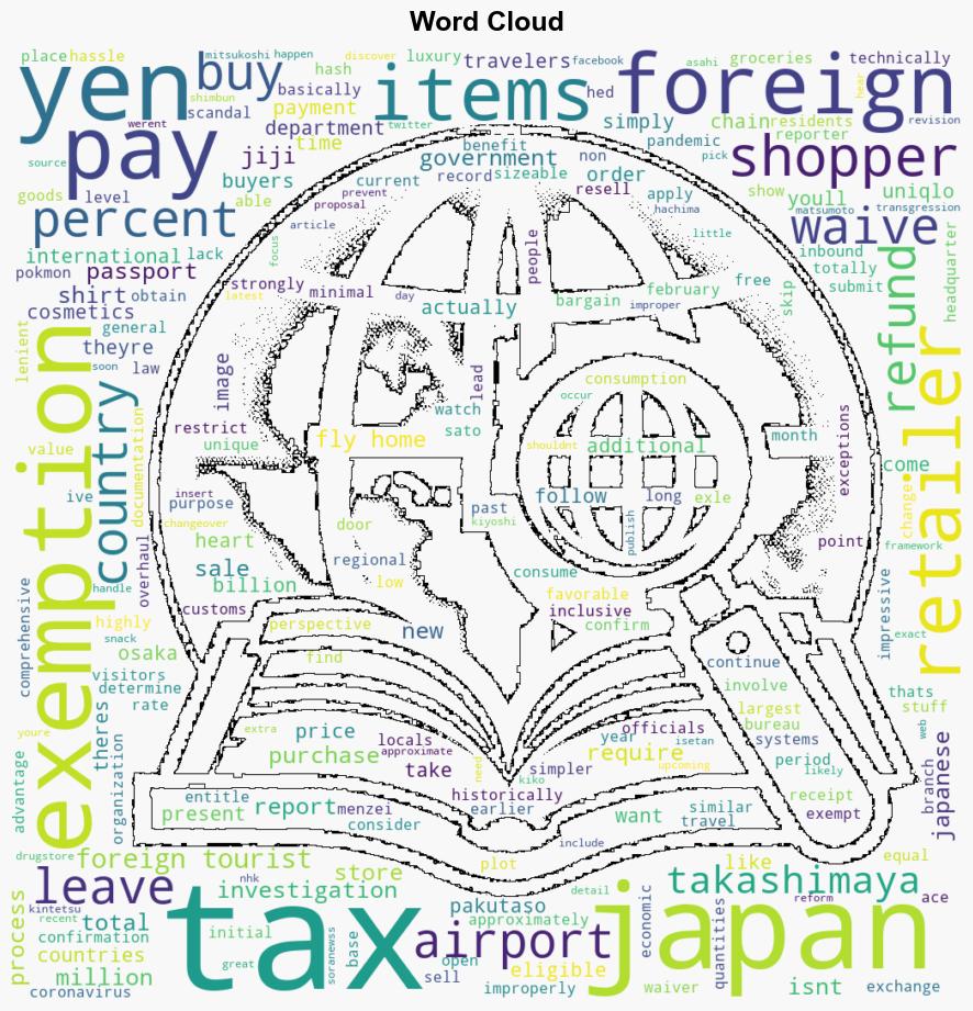 Japans easy foreign tourist tax exemptions may be getting harder in order to stop fraud resales - SoraNews24 - Image 1