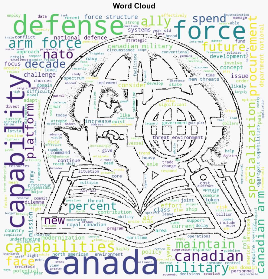 Keeping Canada Relevant Through Specialization - War on the Rocks - Image 1