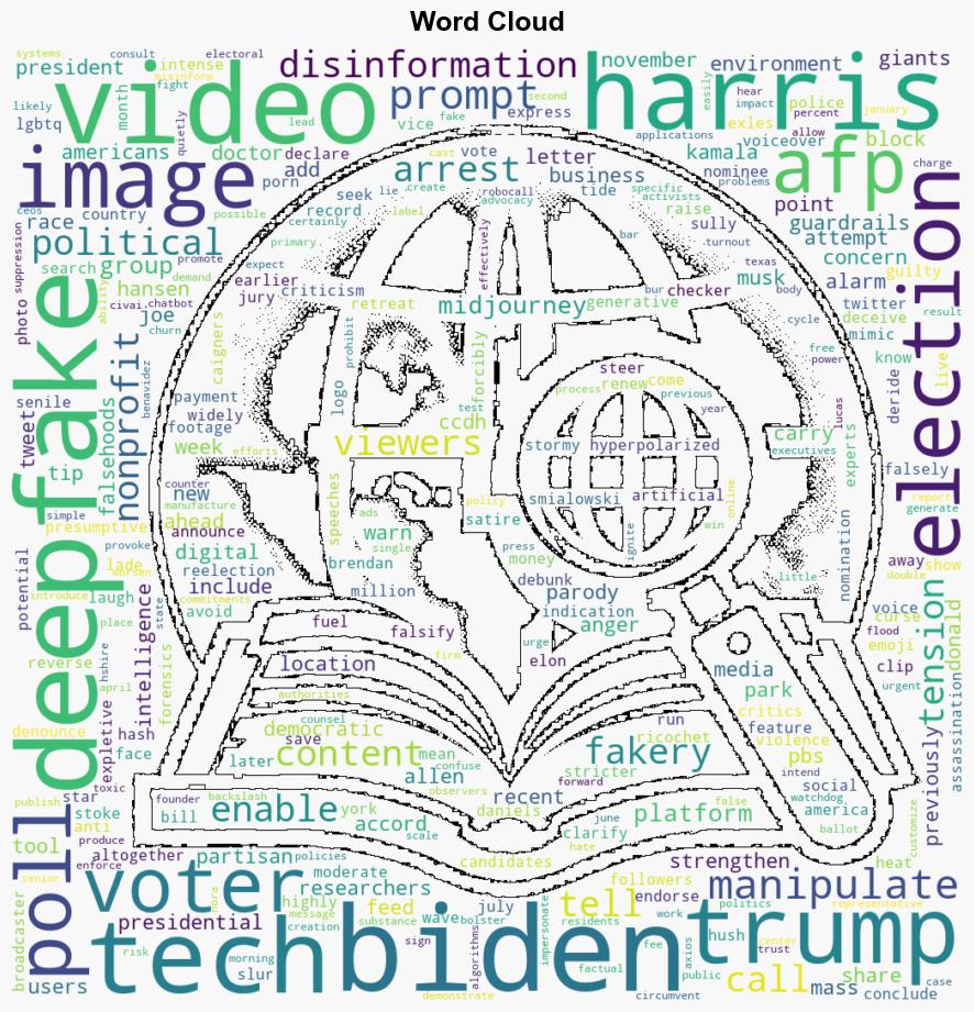 Lies are flooding feeds AI fakery raises US voter manipulation fears - Yahoo Entertainment - Image 1