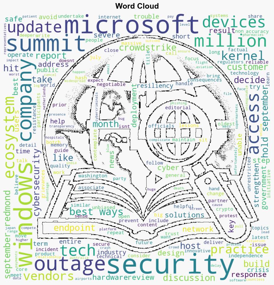 Microsoft Is Hosting a Security Summit on September 10th - Techreport.com - Image 1