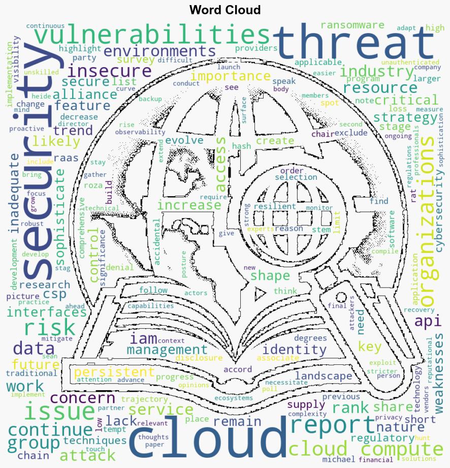 Misconfigurations and IAM weaknesses top cloud security concerns - Help Net Security - Image 1