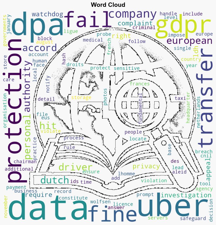 Netherlands hits Uber with 290M fine for transfer of sensitive driver data to US - The Next Web - Image 1