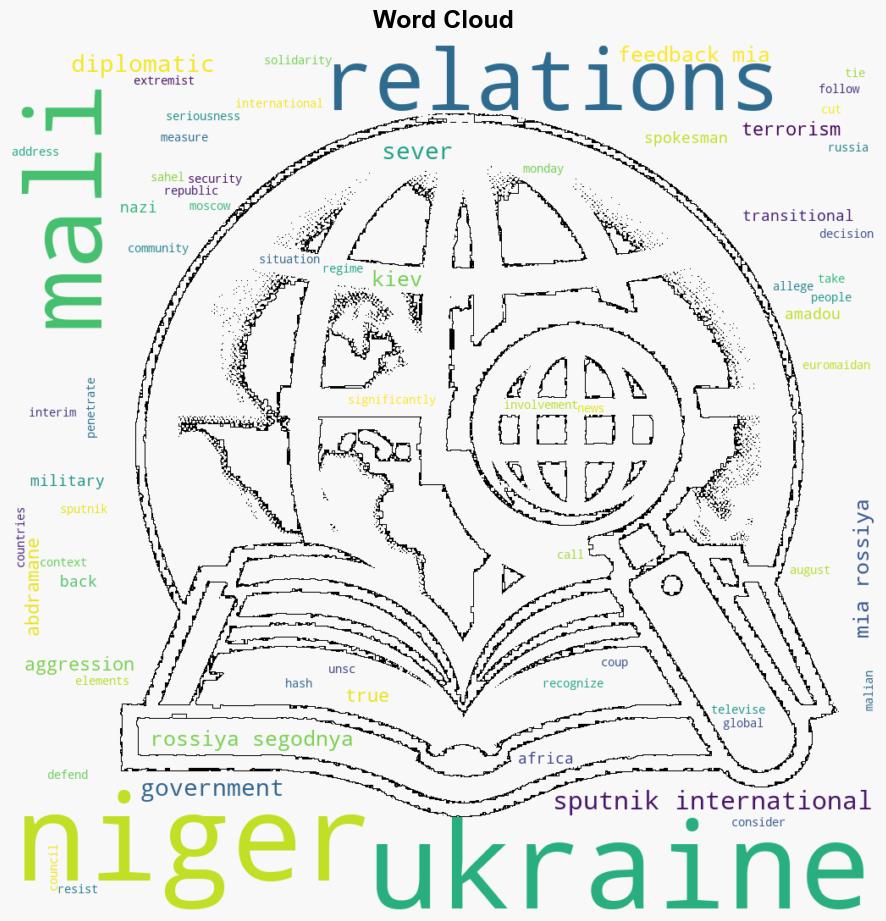 Niger Severs Diplomatic Relations with Ukraine Over KievBacked Terrorism in Mali - Sputnikglobe.com - Image 1