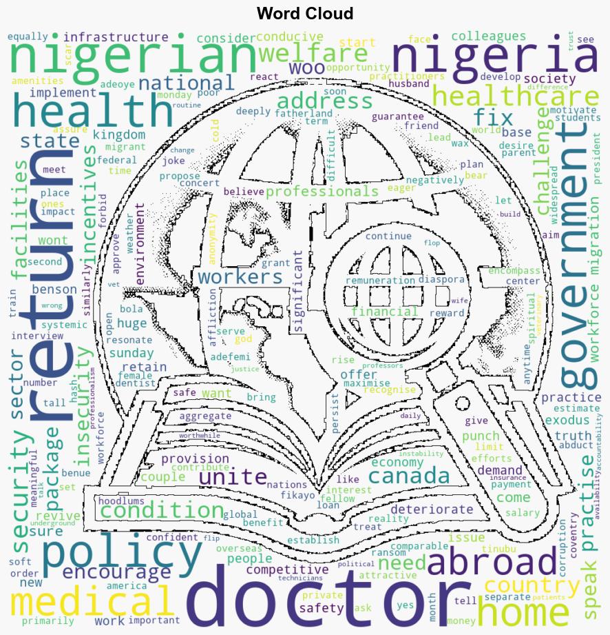 Nigerian doctors abroad reply FG demand improved security salaries - The Punch - Image 1